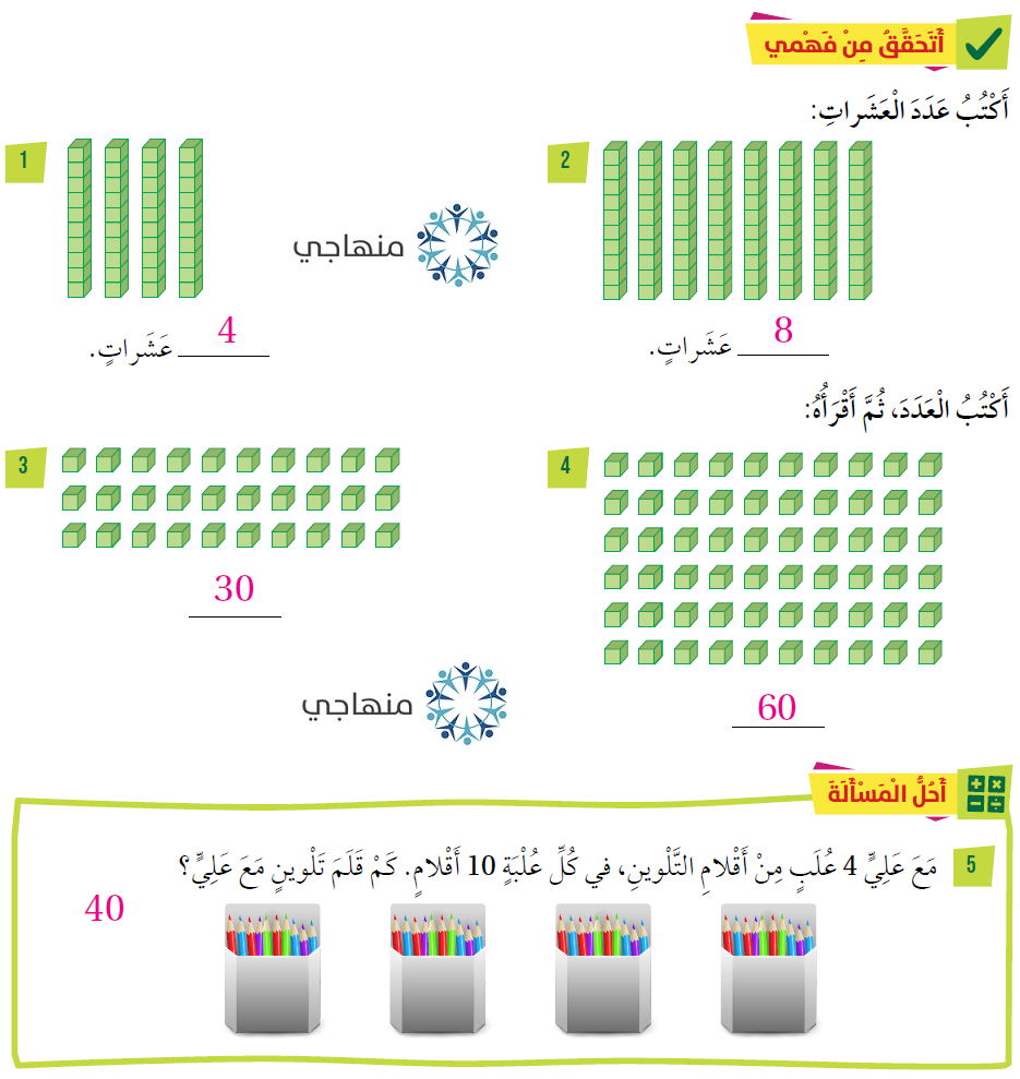 العشرات